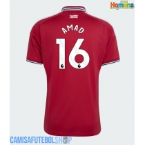 Camisa de time de futebol Manchester United Amad Diallo #16 Replicas 1º Equipamento 2026-27 Manga Curta